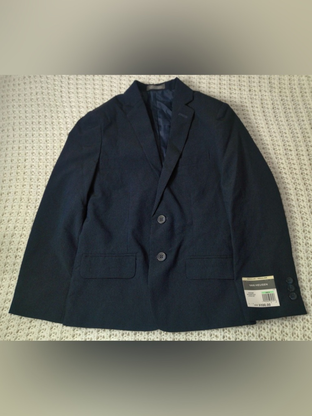 Van Heusen Flex Little & Big Kid Boys 2-pc. Pant Suit in bank blue size 16